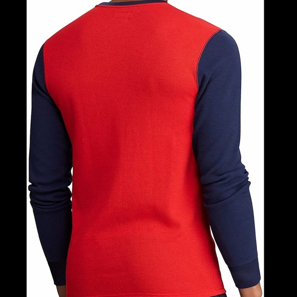 POLO RALPH LAUREN Thermal Pajama Shirt - Picture 2 of 4